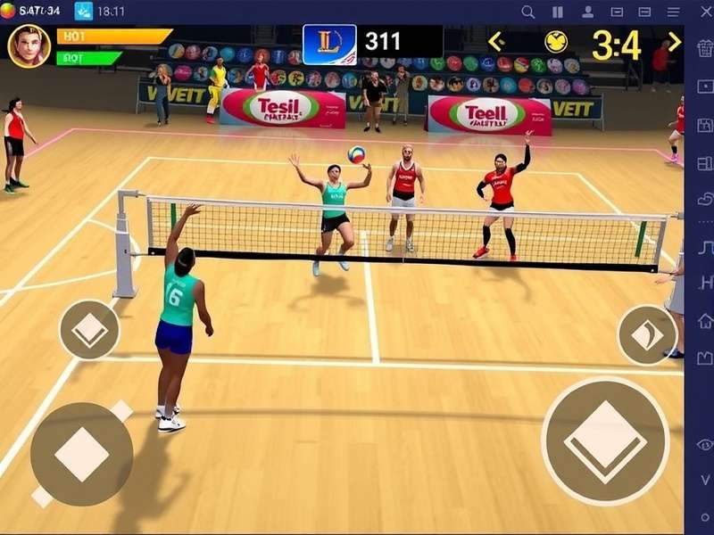 Indian Volleyball Superstars Gameplay