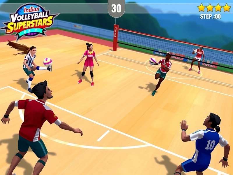 Indian Volleyball Superstars Localization Features
